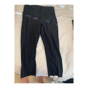 Lululemon Fast and Free Crop Leggings